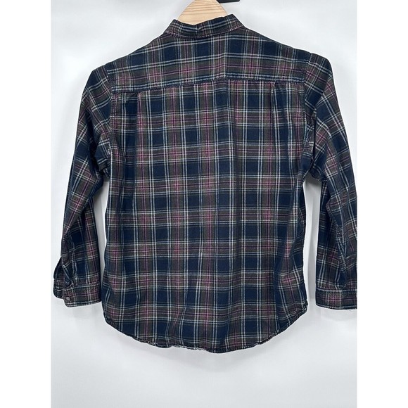 Carbon 2 Cobalt Corduroy Shirt Mens‎ XLarge Plaid Long Sleeve Button Up - Picture 3 of 9